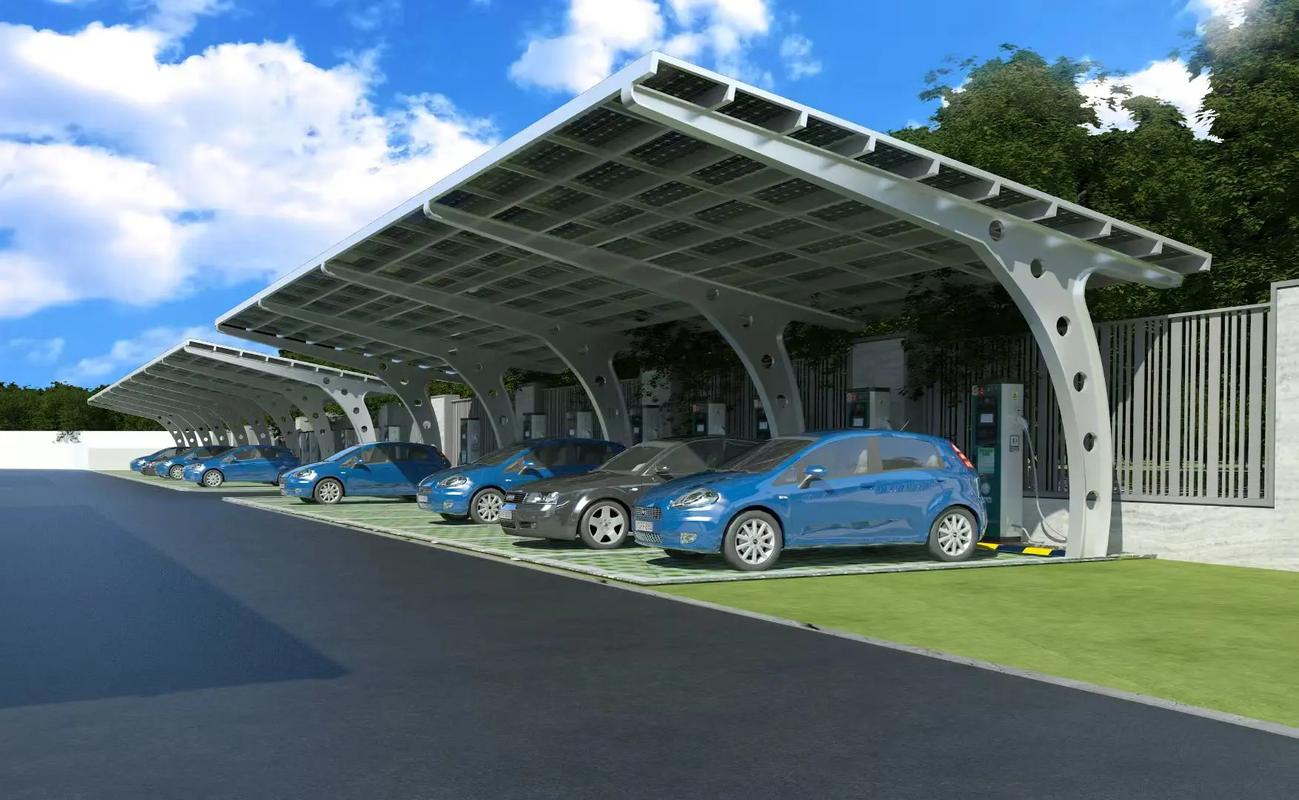 廣西三正重工精品加工 打造智能交通新標(biāo)桿——服務(wù)區(qū)收費(fèi)站車棚、新能源車棚與充電樁停車一體化解決方案